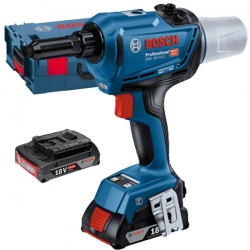 Bosch Aku Kliješta Za Blok Zakovice GRG18V-16C BL 2x18V 2,0Ah 3-6,4mm + L-Boxx 0 601 9K5 020