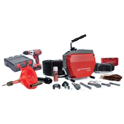 Stroj Za Čišćenje Odvoda R600 +Aku Odvijač Zavrtač Rothenberger