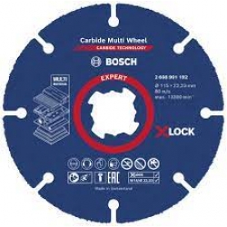 Bosch Rezna Ploča 115x22,23mm HM CarbideMulti X-LOCK EXPERT PVC/DRVO/ČAVLI/GIPS 