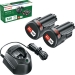 Bosch Set Baterija i Punjač Li-ion 2x12V 1,5Ah PBA12V + GAL1210CV 1 600 A01 L3E