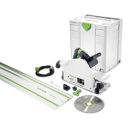 Festool Kružna Pila TS75EBQ-Plus-FS 1600W 210x30mm 0-75mm 1.350-4.400o/min 6,5kg + SYSTAINER + VODILICA 1400mm 576115