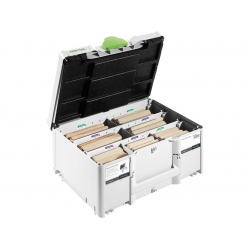 Festool Set Tipli Domino  12/14mm DS/XL+Glodala+Systainer 128/1