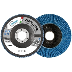 Lamelasti Brusni Disk 125x22 mm K36 Classic Zircon Ravni Fervi DF8100.121