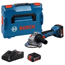 Aku Kutna Brusilica Bosch GWS 18V-8 BL 2x18V 5,0Ah 800W 125mm + L-BOXX