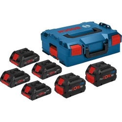 SET Baterija Bosch Li-ion ProCORE18V 4x18V 4,0Ah + 2x18V 8,0Ah L-Boxx136