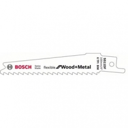List sabljaste pile 150mmx6Z/" Bi-Metal S611DF za Drvo/Metal 2kom BOSCH