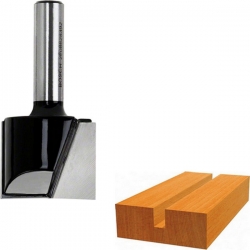 Glodalo za utore 6mm prihvat 8mm dvoperno Bosch