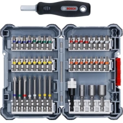 Set Bit Nastavaka i Nasadnih Ključeva Extra-Hard + Odvijač 44/1 Bosch