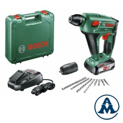 Bosch Aku Bušaći Čekić Uneo Maxx Li-ion 18V 1x2,5Ah 0,6J + Samostezna Glava