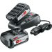 Bosch Set Baterija i Punjač Li-ion 2x18V 2,5Ah + AL1830CV