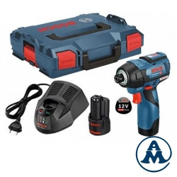 Bosch Aku Udarni Odvijač GDR 12V-110 Li-ion 2x12V 3,0Ah 110Nm + L-boxx