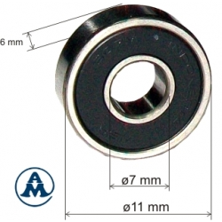 Ležaj 607 Bosch 1610905025