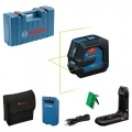Nivelir Laserski Križni Bosch GLL 20-22 G Li-ion 3,7V 3,0Ah 20m IP65 + LB10 + Kofer