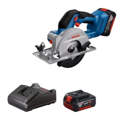 Bosch Kružna Pila Aku GKS 18V-51 Li-ion BL 2x18V 4,0AH PC 140mm 6300o/min LED 2,2kg