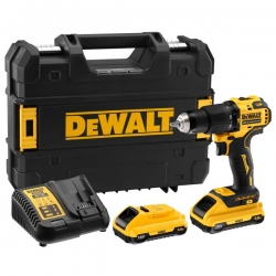 Aku Udarna Bušilica DeWalt DCD709L2T Li-ion XR 18V 2x3,0Ah 65Nm 13mm 1,2Kg