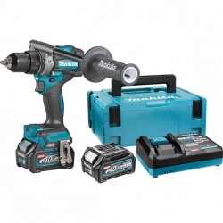 Makita Aku Bušilica-Odvijač Li-ion BL/AFT 2x40V 2,5Ah 140/68Nm + MAKPAC