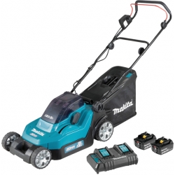 Kosilica Aku DLM382CM2 Makita li-ion 18+18v 2x4,0AH 380mm 20-75mm 16,9kg