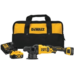 Aku Polirna Brusilica DeWalt DCM848P2 Li-ion 18V XR 2x5,0Ah 125mm 2000-5500o/min 2,9kg