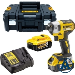 DeWalt Aku Udarni Odvijač DCF887P2 Li-ion 2x18V 5,0Ah 205Nm