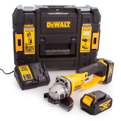DeWalt Aku Kutna Brusilica DCG412M2 Li-ion 2x18V 4,0Ah 125mm