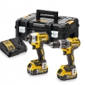 Set DeWalt DCK266P2T | Bušilica DCD796 + Odvijač DCF887 | 2x18V 5,0Ah + TSTAK