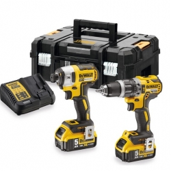 Set DeWalt DCK266P2T | Bušilica DCD796 + Odvijač DCF887 | 2x18V 5,0Ah + TSTAK
