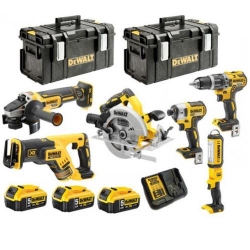 DeWalt Aku Set DCK623P3 | DCD796+ DCF887+ DCS570+ DCS367+ DCG405+ DCL050+ 2xDS300 Li-ion 3x18V 5,0Ah