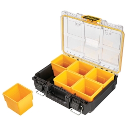 Dewalt Plastični Kofer ToughSystem 2.0 Half set od 6 dijelova organizatora | 370x130x260mm DWST83392-1