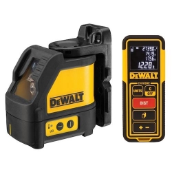 Nivelir laserski križni DeWalt DW0889 + Zidni nosač + Kofer