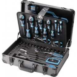  Set Ručnog Mehaničarskog Alata 130-dijelni u koferu 0110 Fervi