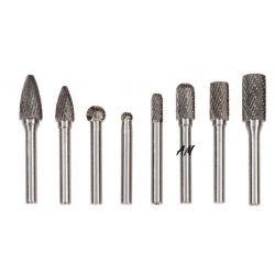 Set Roto Glodala Za Metal 6mm F008/6 Fervi