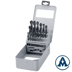 Svrdlo Spiralno Set 25 komada 1-13mm DIN338N Fervi