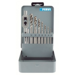 Set Strojnih Ureznika Nareznih Svrdala M3-M12 Slijepa Rupa