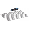 Odvijači dugački 300mm set  9 kom Fervi 0887