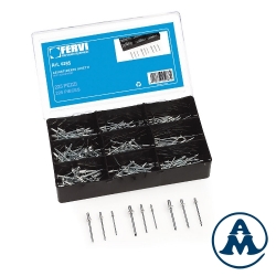 Set blok zakovica 2,4/3,2/4/4,8 mm 225/1 Fervi 0295