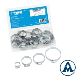 Set obujmica s vijkom 12 - 70 mm 20/1 Fervi 0261