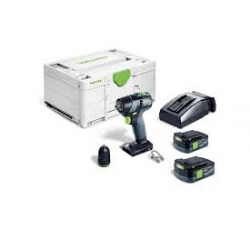Festool Aku Bušilica-Odvijač Li-ion 12V 2x2,5Ah 17/30Nm  + KOFER Systainer SYS3 M 187576873