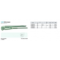 Kliješta cijevna ravna 3" 650mm DIN5234-A Heyco Promocija