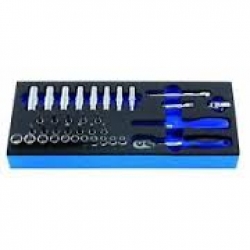 Modul račna, ključevi, pribor 1/4" 4-13mm 36/1 Heytec 50829001483