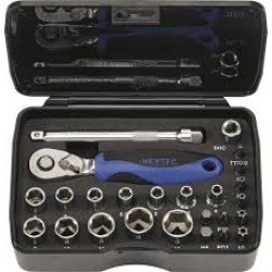 Heytec set nasadnih ključeva 4 - 13 mm 25/1 u kutiji Promocija