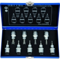 HEYTEC SET NASADNIH TORX KLJUČEVA 1/2" TX20-TX60 9-dijelni