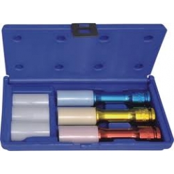 SET NASADNIH UDARNIH KLJUČEVA 1/2" Alu naplatci 17-19-21mm dugi