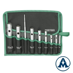 Set Cjevastih Ključeva 6-22 DIN896B K896-9-M Futrola Heyco