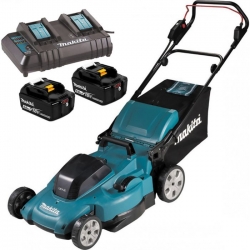 Makita Aku Kosilica 2x18V 5,0Ah 36V=18V+18V 530mm 20-100mm MALČIRANJE 28,0kg