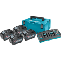 Set Baterija i Punjač Makita Li-ion 4x40V 5,0Ah XGT BL4050F