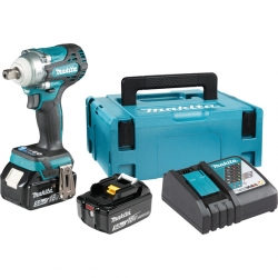 Makita Aku Udarni Odvijač DTW301RTJ Li-ion 2x18V 5,0Ah 330Nm 1/2"