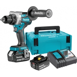 Bušilica-Odvijač Aku DDF486RTJ Makita Li-ion 18v 13mm 130/65nm 2,6kg, 2 x 18V 5.0Ah
