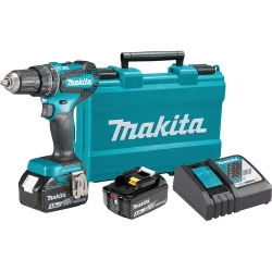 Aku Udarna Bušilica Makita DHP485RFE 18V 50Nm 2x3.0Ah