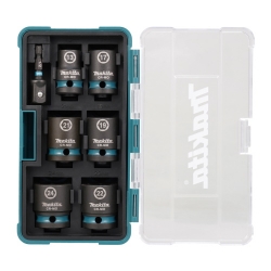 Makita Set Nasadnih Udarnih Ključeva 1/2" + Adapter 6-kutni-1/2" 7/1