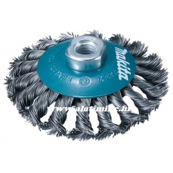 Četka žičana stožasta upletena 115mm D-39883 Makita